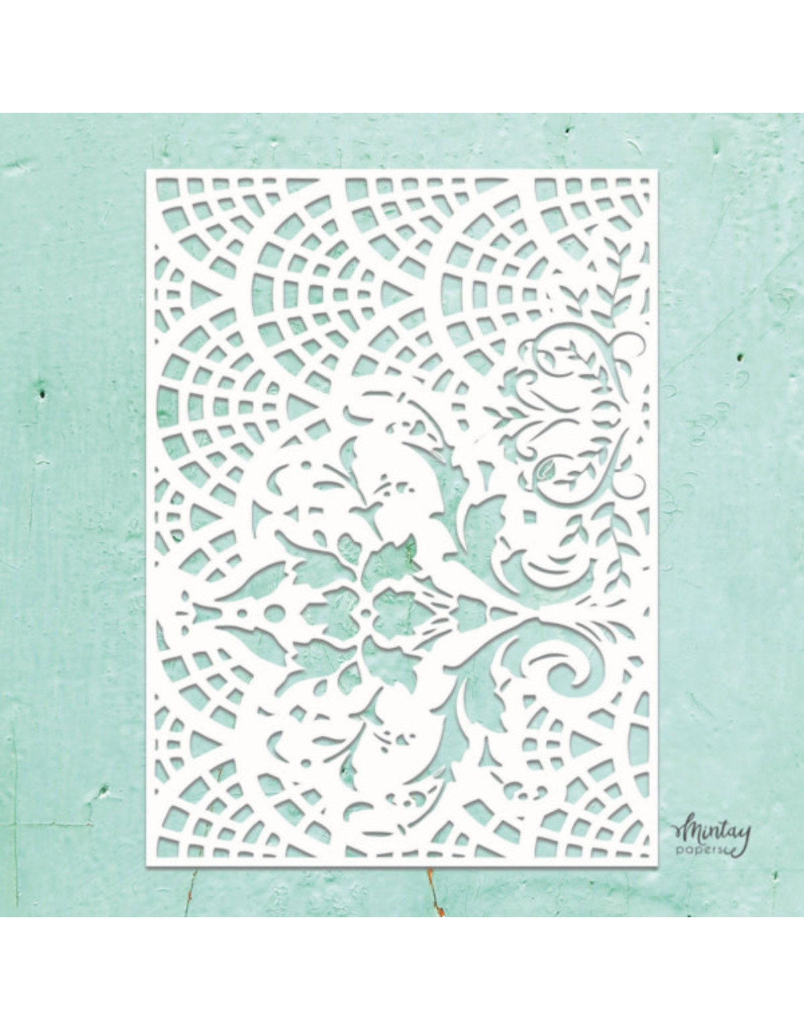 MINTAY MINTAY KREATIVA LACEY 6x8 STENCIL