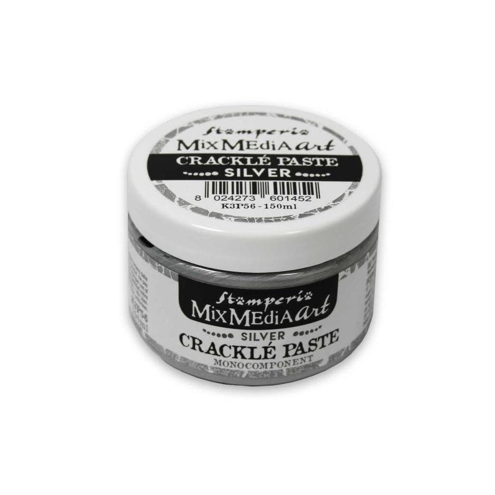 STAMPERIA STAMPERIA MIX MEDIA ART SILVER CRACKLE PASTE