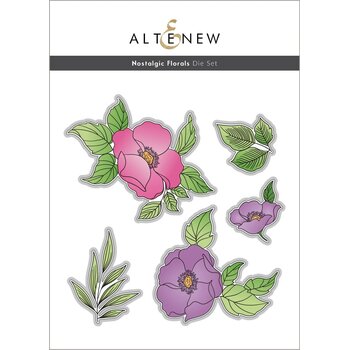 ALTENEW ALTENEW NOSTALGIC FLORALS DIE SET