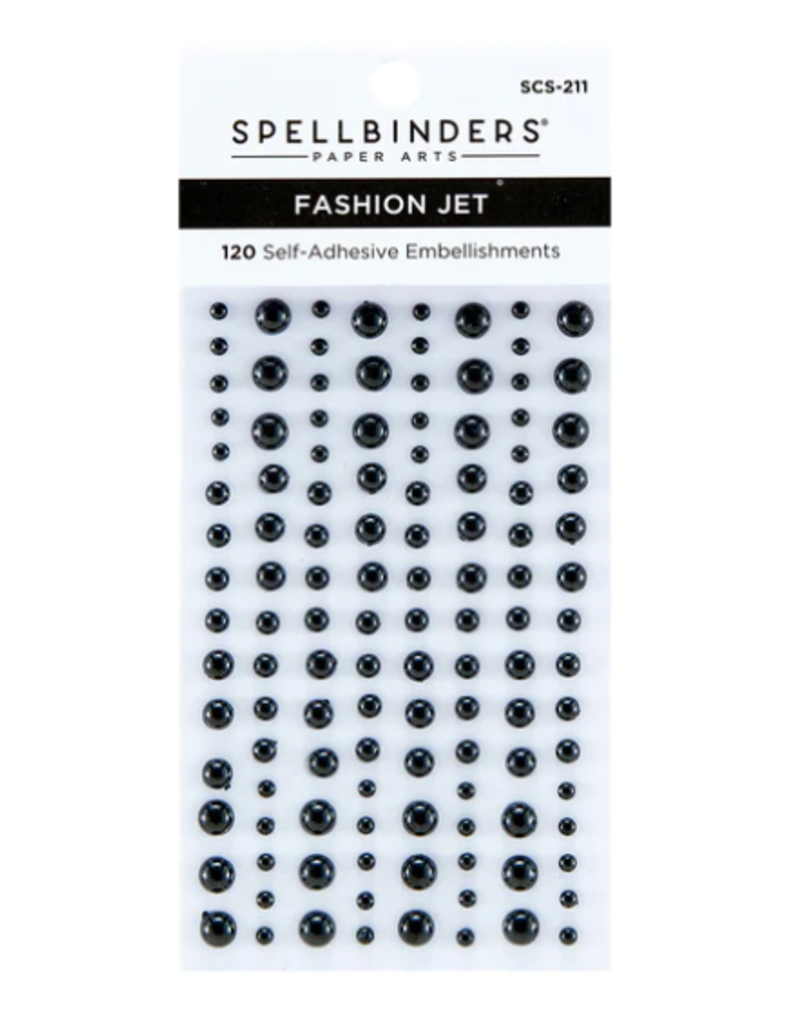 SPELLBINDERS SPELLBINDERS FASHION JET COLOR ESSENTIALS PEARL DOTS