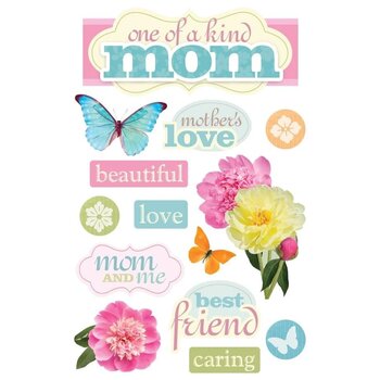 PAPER HOUSE PRODUCTIONS PAPER HOUSE MOM 3D STICKERS
