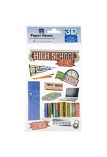 PAPER HOUSE PRODUCTIONS PAPER HOUSE HIGH SCHOOL 3D STICKERS