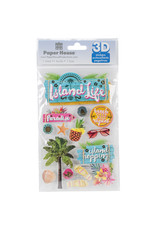 PAPER HOUSE PRODUCTIONS PAPER HOUSE ISLAND LIFE 3D STICKERS