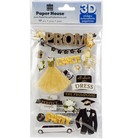 PAPER HOUSE PRODUCTIONS PAPER HOUSE PROM 3D STICKERS
