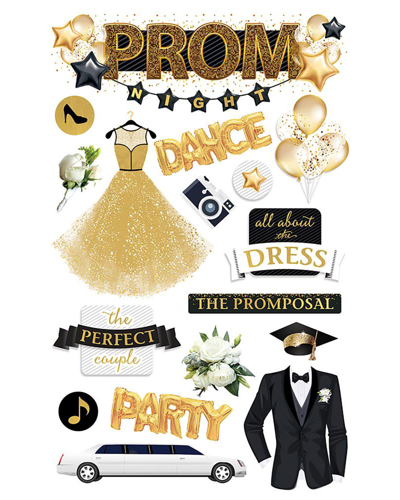 PAPER HOUSE PRODUCTIONS PAPER HOUSE PROM 3D STICKERS
