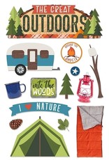 PAPER HOUSE PRODUCTIONS PAPER HOUSE THE GREAT OUTDOORS 3D STICKERS
