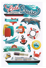 PAPER HOUSE PRODUCTIONS PAPER HOUSE LET'S CRUISE 3D STICKERS