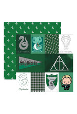 PAPER HOUSE PRODUCTIONS PAPER HOUSE HARRY POTTER SLYTHERIN TAG PAPER 12X12