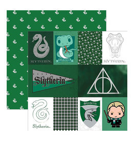 PAPER HOUSE PRODUCTIONS PAPER HOUSE HARRY POTTER SLYTHERIN TAG PAPER 12X12