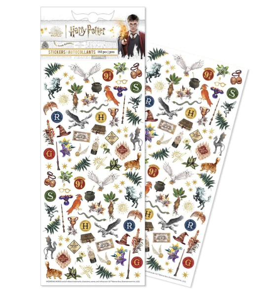 PAPER HOUSE PRODUCTIONS PAPER HOUSE HARRY POTTER FLORAL HOGWARTS MINI STICKERS