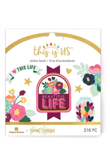 PAPER HOUSE PRODUCTIONS PAPER HOUSE THIS IS US SHAWNA CLINGERMAN BEAUTIFUL LIFE PLANNER STICKERS