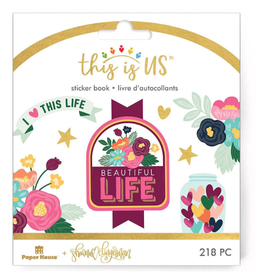 PAPER HOUSE PRODUCTIONS PAPER HOUSE THIS IS US SHAWNA CLINGERMAN BEAUTIFUL LIFE PLANNER STICKERS