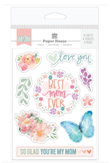 PAPER HOUSE PRODUCTIONS PAPER HOUSE BEST MOM EVER STICKER PACK