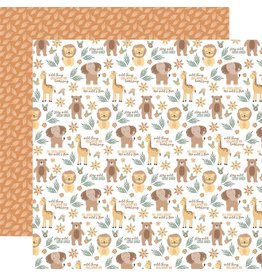 ECHO PARK PAPER ECHO PARK OUR BABY WILD THING 12x12 CARDSTOCK
