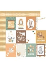 ECHO PARK PAPER ECHO PARK OUR BABY 3x4 JOURNALING CARDS 12x12 CARDSTOCK