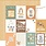ECHO PARK PAPER ECHO PARK OUR BABY 3x4 JOURNALING CARDS 12x12 CARDSTOCK