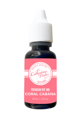 CATHERINE POOLER DESIGNS CATHERINE POOLER PREMIUM DYE RE-INKER CORAL CABANA 0.5 OZ