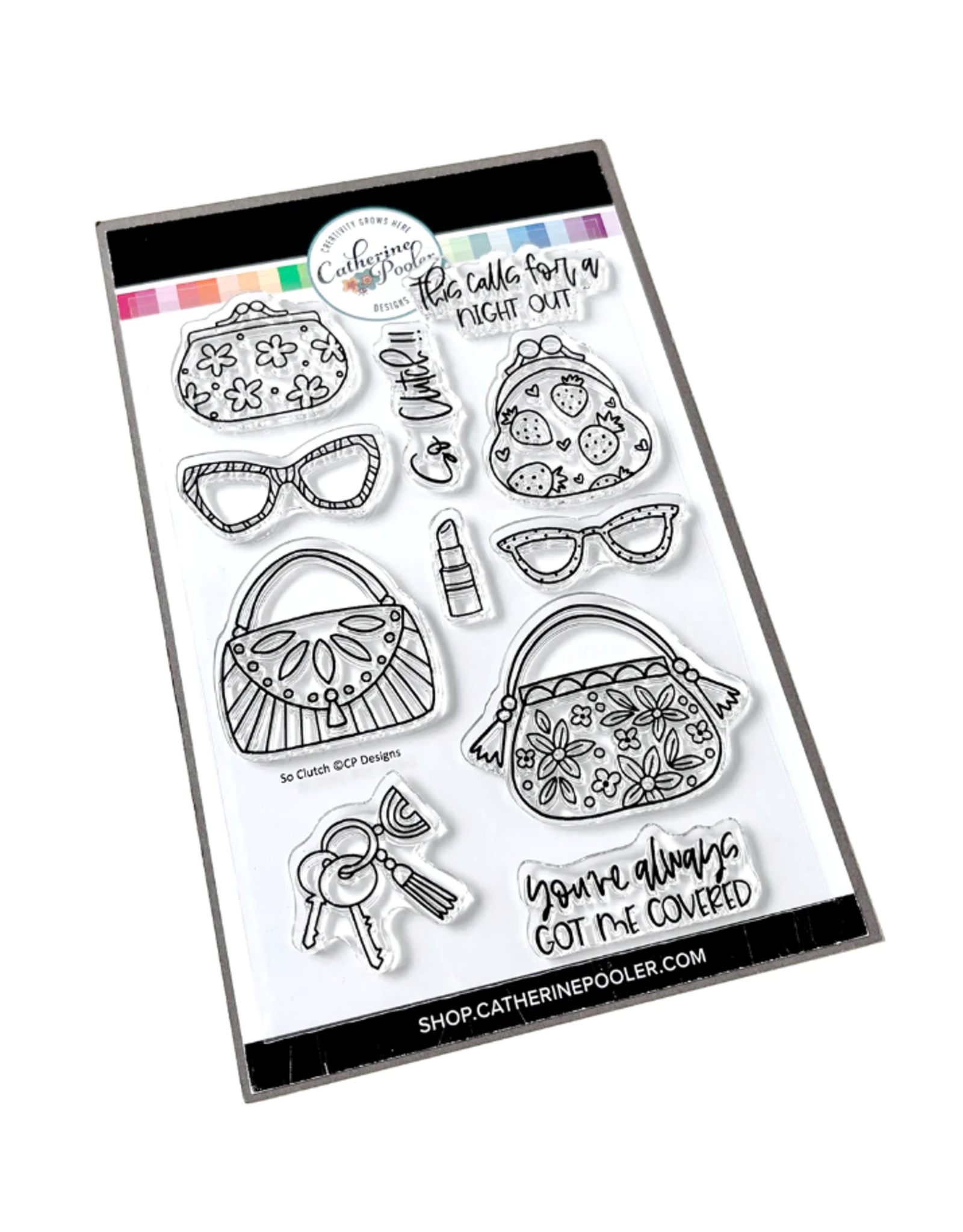 CATHERINE POOLER DESIGNS CATHERINE POOLER SO CLUTCH CLEAR STAMP SET