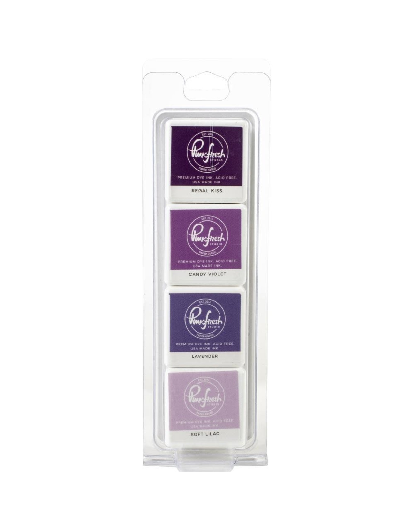 PINKFRESH PINKFRESH STUDIO SOUL OF PROVENCE PREMIUM DYE CUBE INK PADS 4/PK