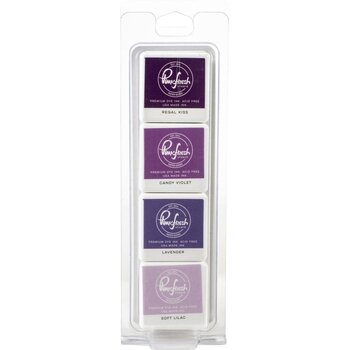 PINKFRESH PINKFRESH STUDIO SOUL OF PROVENCE PREMIUM DYE CUBE INK PADS 4/PK