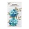 LITTLE BIRDIE ARION AQUA MEDLEY HANDMADE PAPER FLOWERS