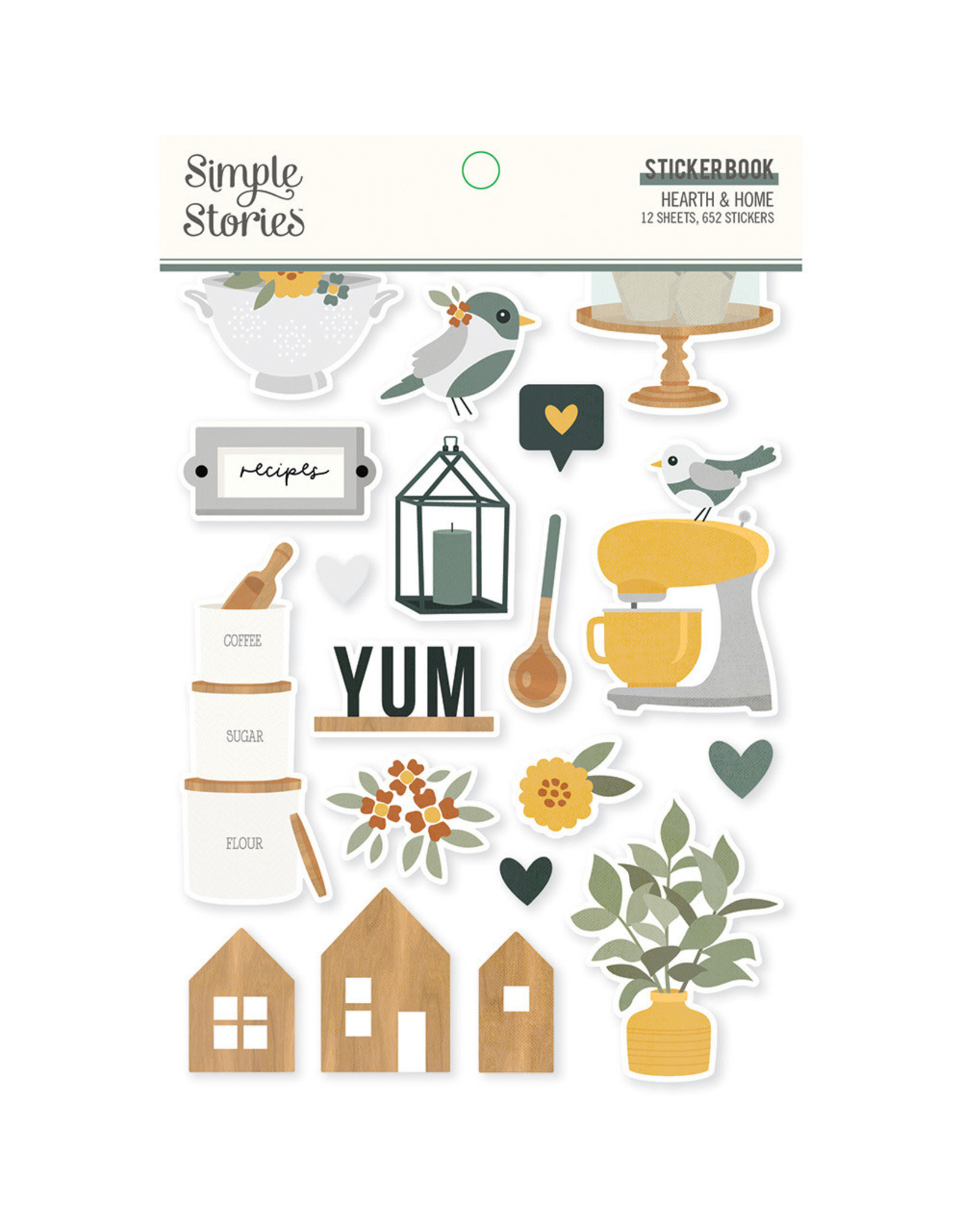 SIMPLE STORIES SIMPLE STORIES HEARTH & HOME STICKER BOOK