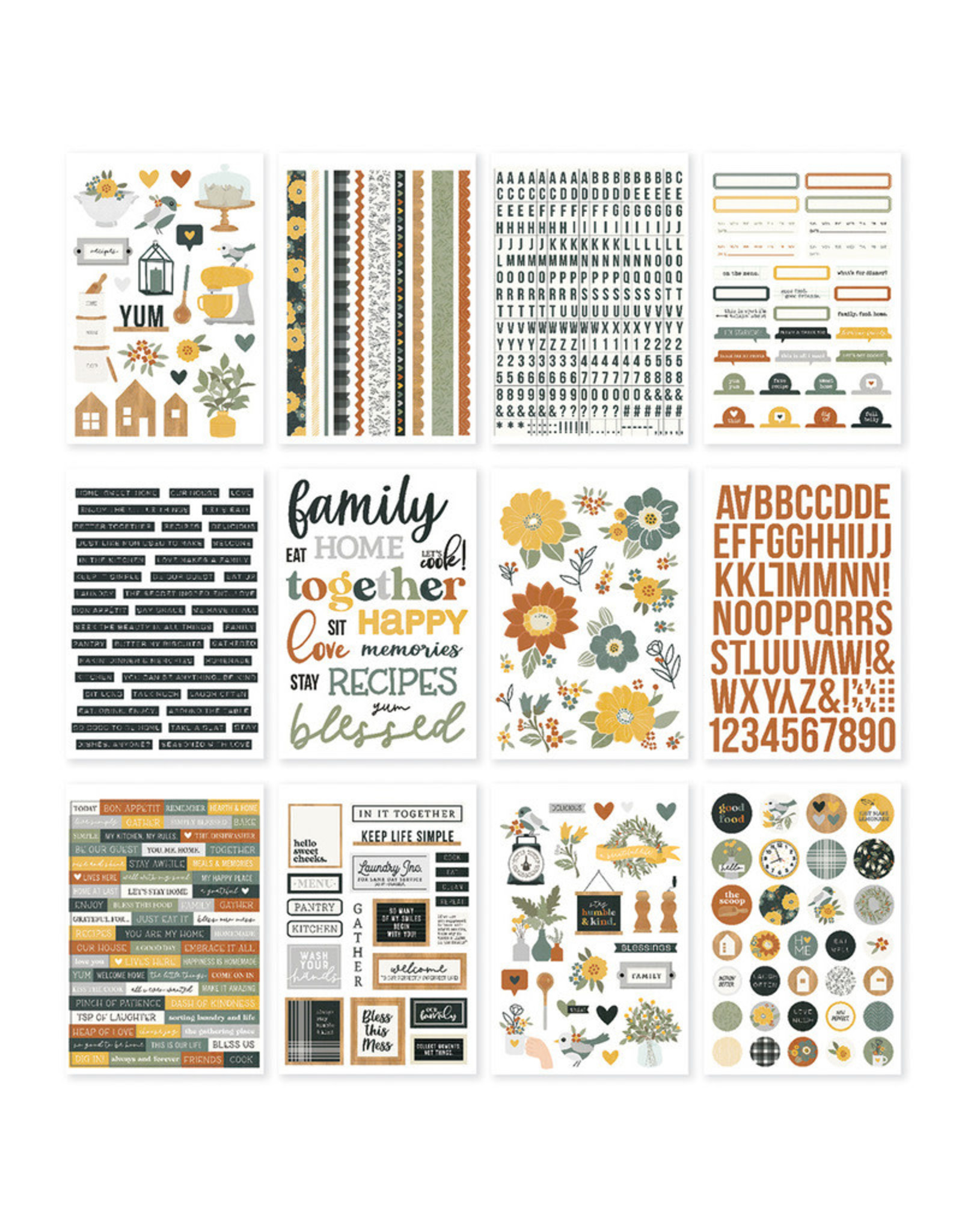 SIMPLE STORIES SIMPLE STORIES HEARTH & HOME STICKER BOOK