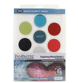 PAN PASTELS PAN PASTELS ULTRA SOFT ARTIST PASTEL SET EXPLORING MIXED MEDIA 1 KIT