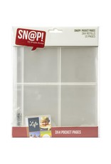 SIMPLE STORIES SIMPLE STORIES SN@P! POCKET PAGES REFILLS 3X4 POCKETS 10PK