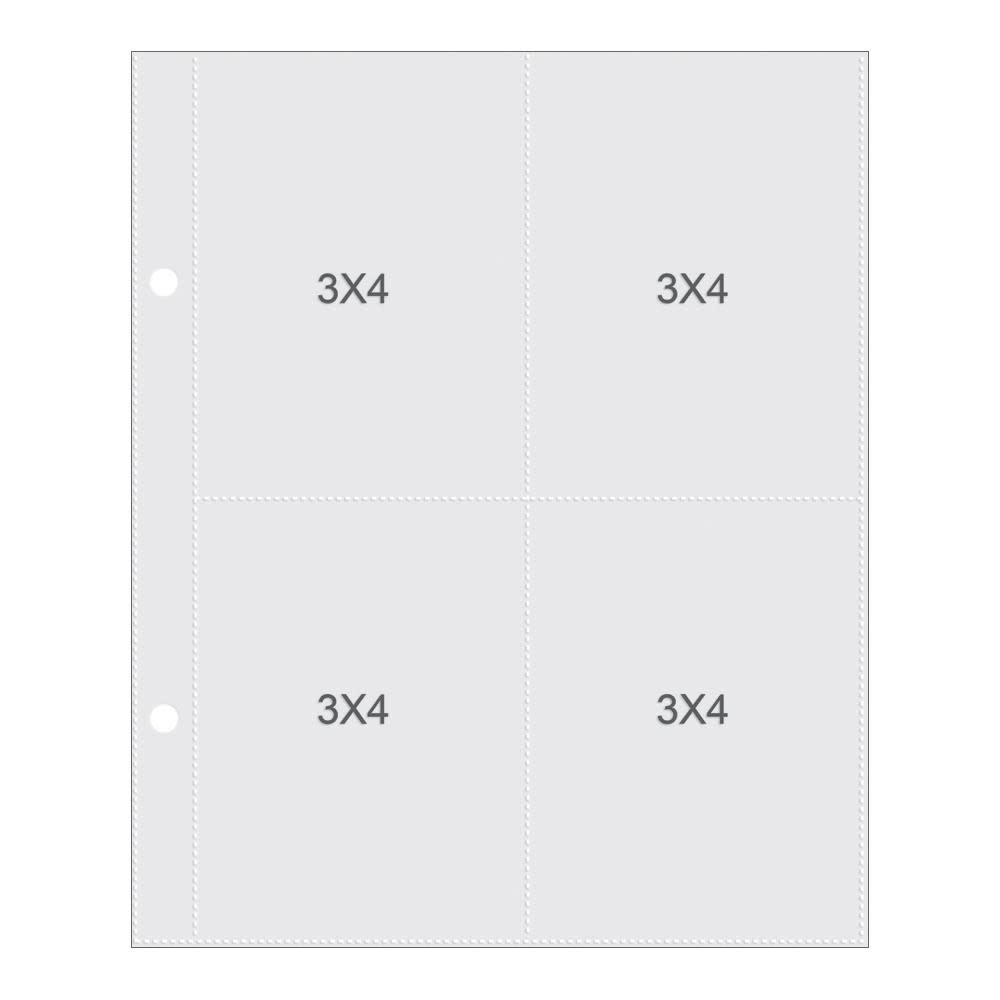 SIMPLE STORIES SIMPLE STORIES SN@P! POCKET PAGES REFILLS 3X4 POCKETS 10PK