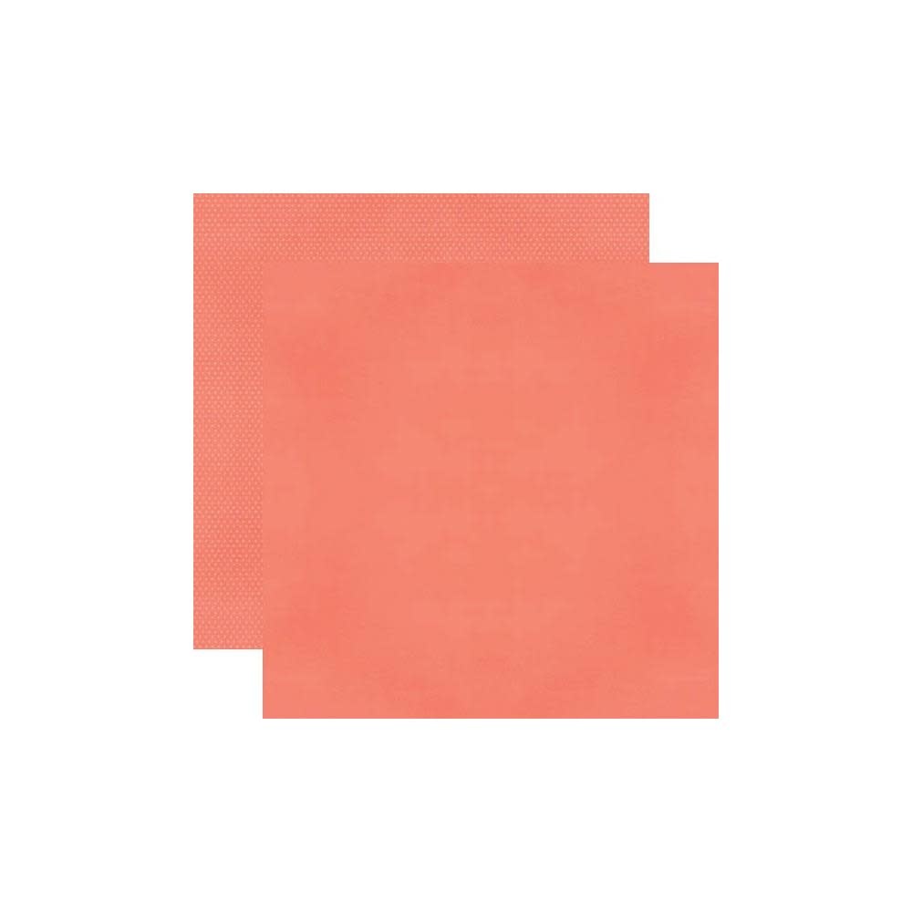 SIMPLE STORIES SIMPLE STORIES COLOR VIBE CORAL CARDSTOCK 12''X12''