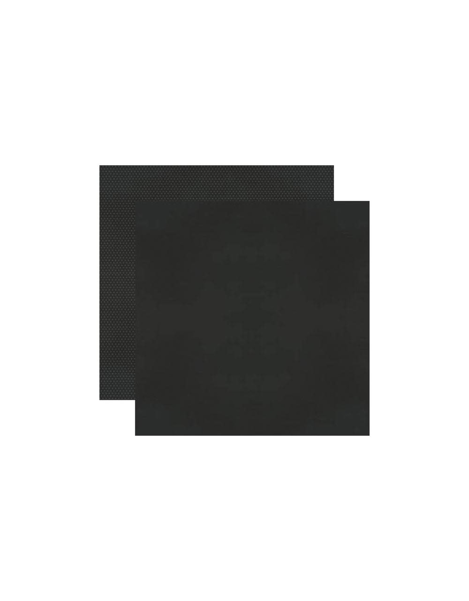 SIMPLE STORIES COLOR VIBE BLACK CARDSTOCK 12''X12'' - Scrapbook