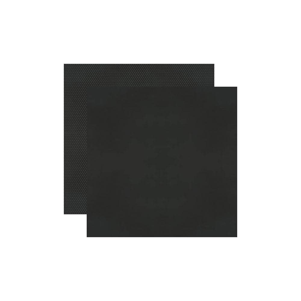 SIMPLE STORIES COLOR VIBE BLACK CARDSTOCK 12''X12'' - Scrapbook Centrale