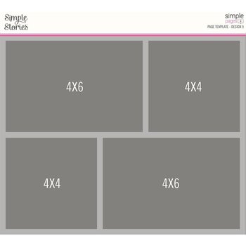 SIMPLE STORIES SIMPLE STORIES SIMPLE PAGES PAGE TEMPLATE - DESIGN 9