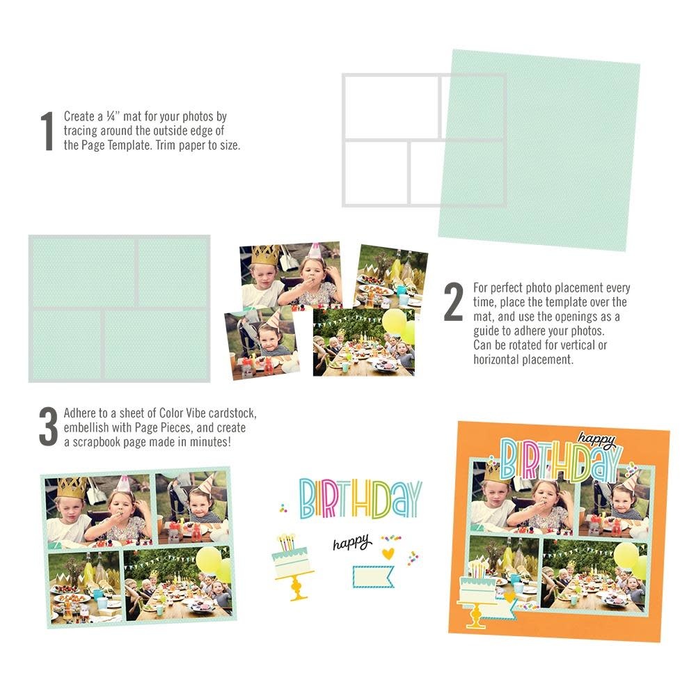 SIMPLE STORIES SIMPLE STORIES SIMPLE PAGES PAGE TEMPLATE - DESIGN 9