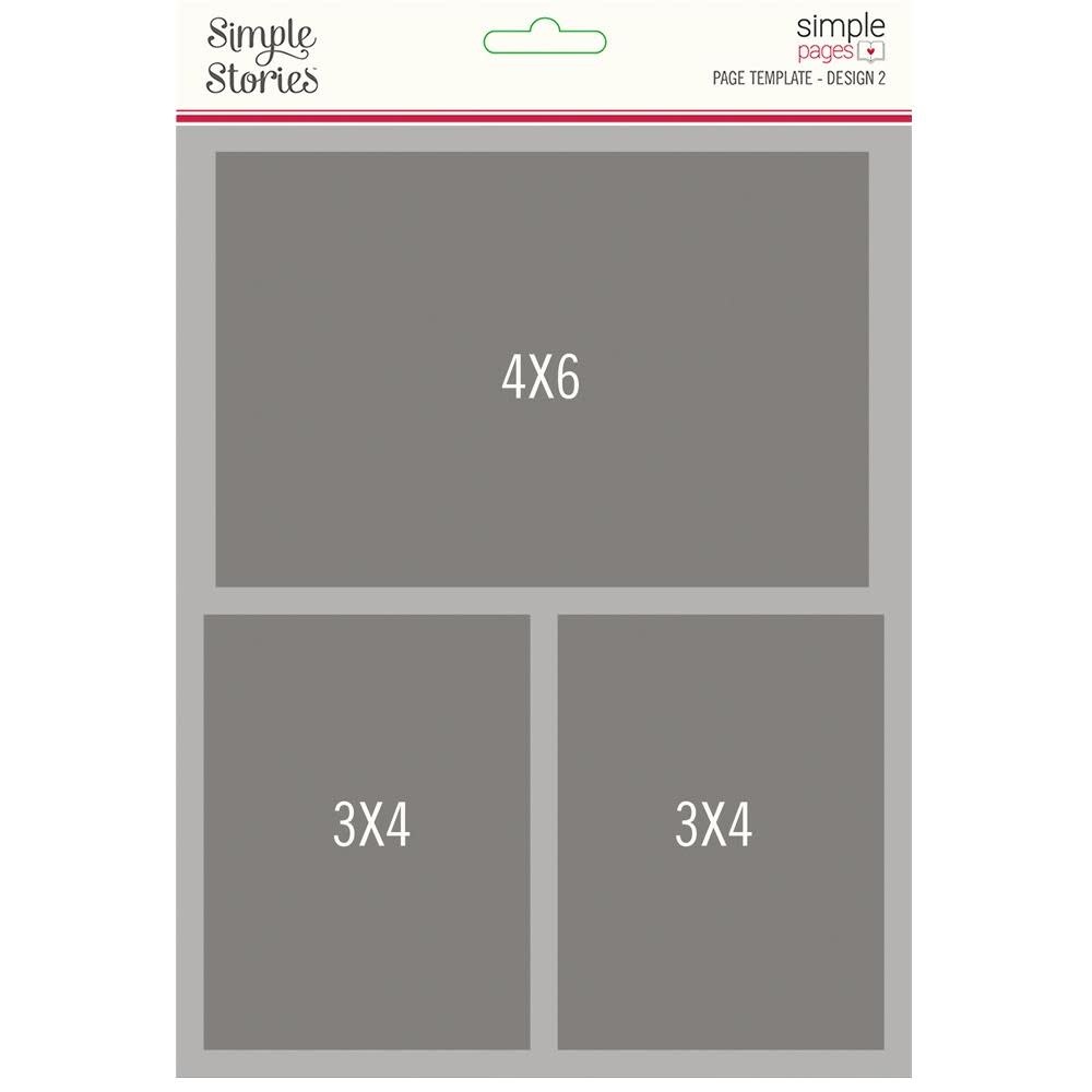 SIMPLE STORIES SIMPLE STORIES SIMPLE PAGES PAGE TEMPLATE - DESIGN 2