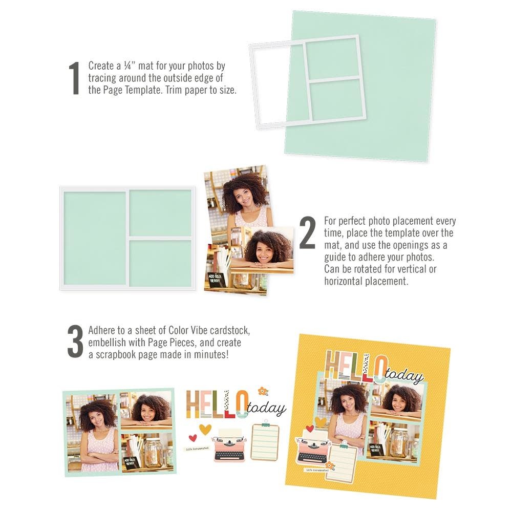 SIMPLE STORIES SIMPLE STORIES SIMPLE PAGES PAGE TEMPLATE - DESIGN 2