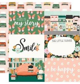 SIMPLE STORIES SIMPLE STORIES MY STORY 4x6 ELEMENTS 12x12 CARDSTOCK