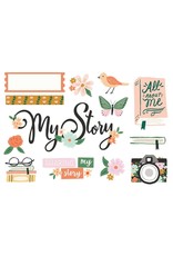 SIMPLE STORIES SIMPLE STORIES SIMPLE PAGES MY STORY PAGE PIECES 13/PK