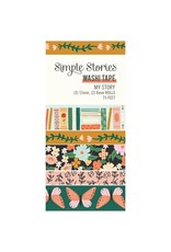 SIMPLE STORIES SIMPLE STORIES SIMPLE CARDS MY STORY WASHI TAPE 5/PK