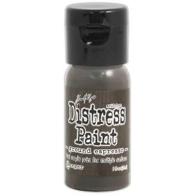 RANGER TIM HOLTZ DISTRESS ACRYLIC PAINT GROUND ESPRESSO 1OZ