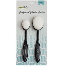 HONEY BEE HONEY BEE BACKGROUND BLENDER BRUSHES 2PK