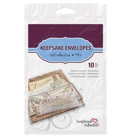 3L SCRAPBOOK ADHESIVES KEEPSAKE ENVELOPES