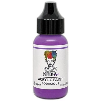 RANGER RANGER DINA WAKLEY MEDIA ACRYLIC PAINT BODACIOUS 1OZ