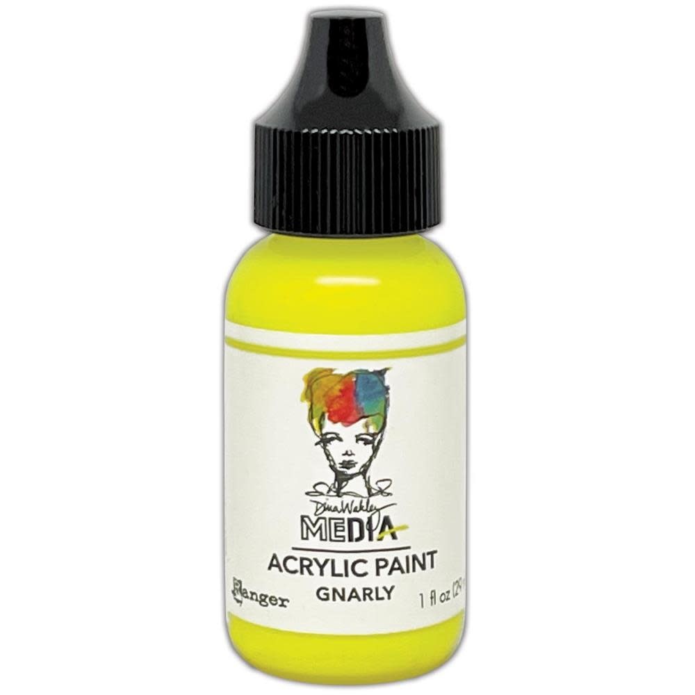 RANGER RANGER DINA WAKLEY MEDIA ACRYLIC PAINT GNARLY 1OZ