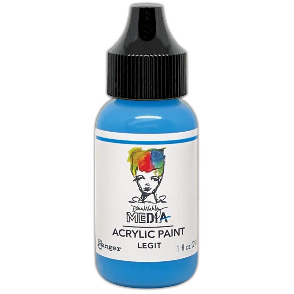 RANGER RANGER DINA WAKLEY MEDIA ACRYLIC PAINT LEGIT 1OZ
