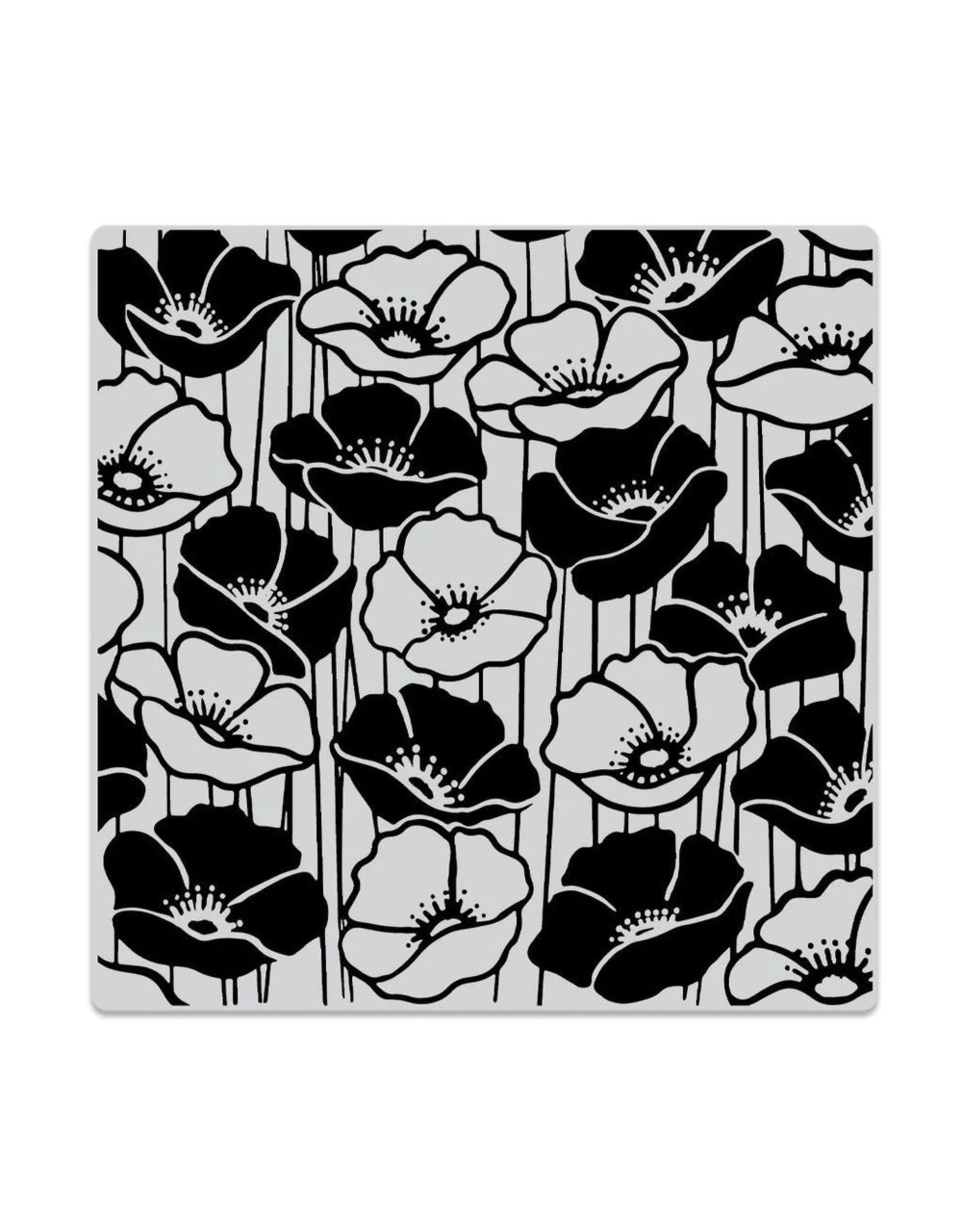 HERO ARTS HERO ARTS POPPY FIELD BOLD PRINTS 6x6 CLING STAMP