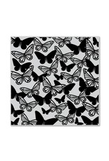 HERO ARTS HERO ARTS FLUTTERING BUTTERFLY BOLD PRINTS 6x6 CLING STAMP