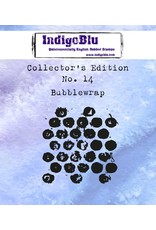 INDIGO BLU INDIGOBLU COLLECTOR'S EDITION NO. 14 BUBBLEWRAP A7 CLING STAMP
