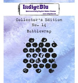 INDIGO BLU INDIGOBLU COLLECTOR'S EDITION NO. 14 BUBBLEWRAP A7 CLING STAMP